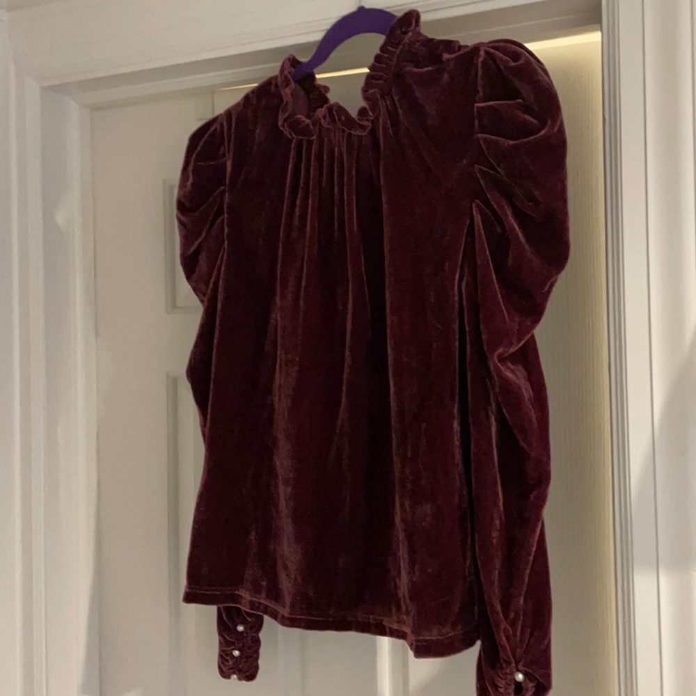 Ways Velvet top never worn